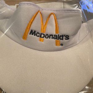 COPY - COPY - Vintage McDonald's Crew Visor *NEW/Unused* bbb1